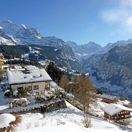 Apartment Breithorn-Residence-3 By Interhome Wengen Luaran gambar