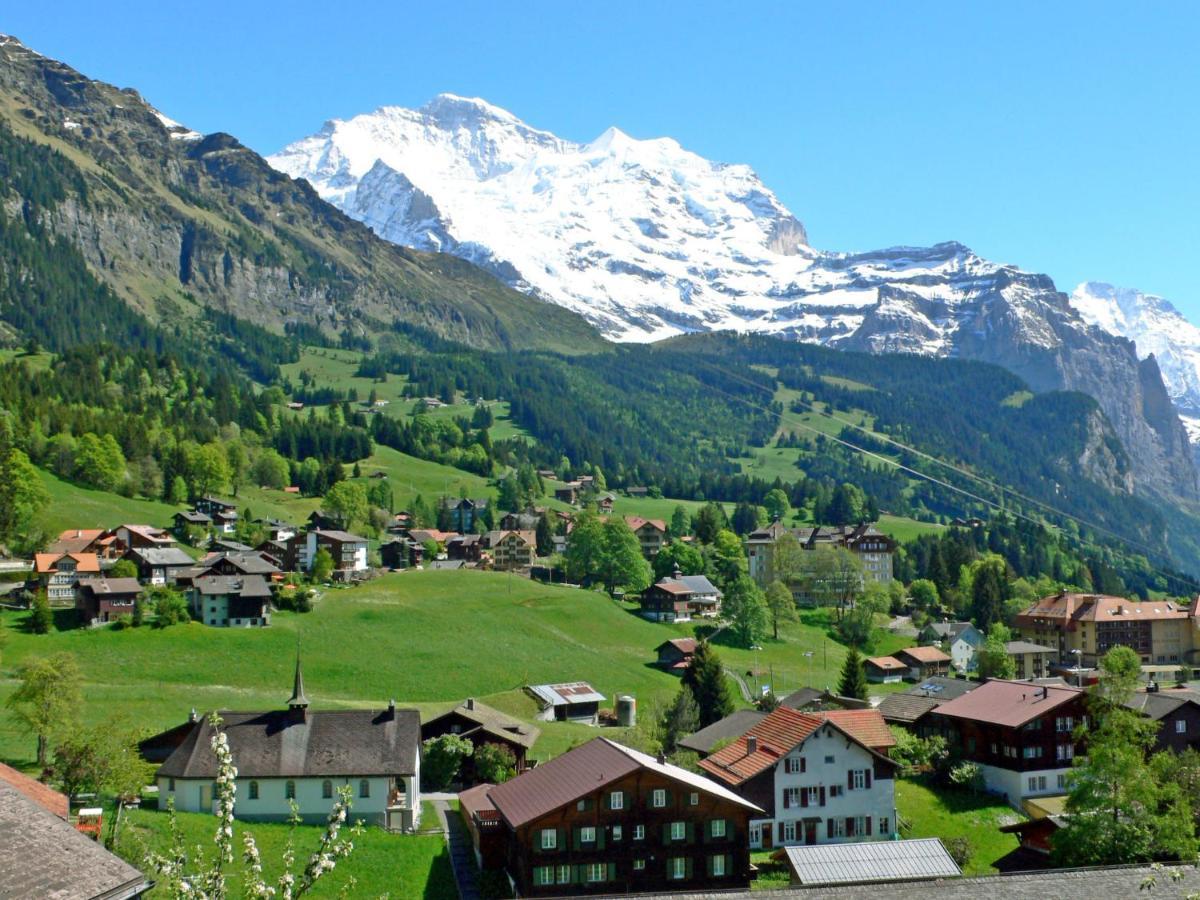 Apartment Breithorn-Residence-3 By Interhome Wengen Luaran gambar